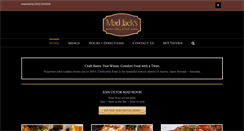 Desktop Screenshot of madjackspub.com